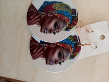 Load image into Gallery viewer, Elegant African Women printed earrings