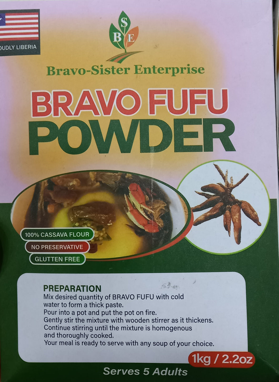 Fufu Powder/ Placcali/Water fufu