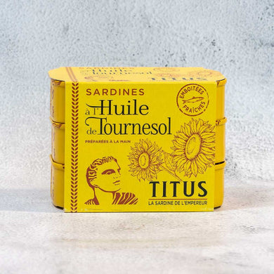 Sadines a`Huile de Tournesol